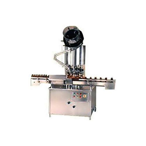 Automatic Capping Machine - Electric Drive, Adjustable Sealing Speed | New Silver Design, 415V Automatic Operation