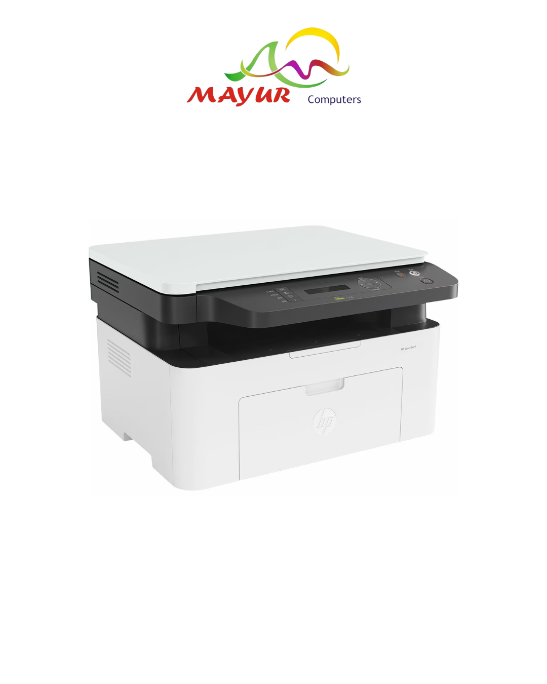 Hp Laser Mfp 1188a Printer - Color: White