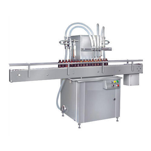 Automatic Liquid Filling Machines - Color: Silver