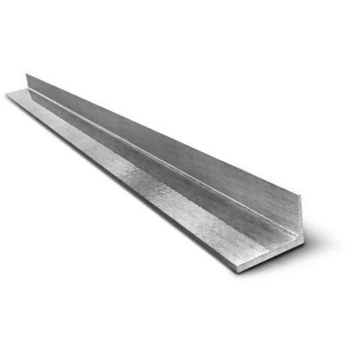 L Shaped Mild Steel Angle - Galvanized, Polished Finish, 5-20 mm Thickness | Multiple Grades, Versatile Industrial Applications