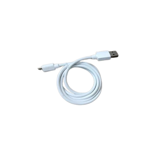 Super Vooc Charger Cable - High-Quality Plastic, Elegant White Design | Fast Charging with Reliable Warranty