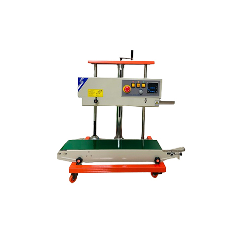 5kg Band Sealer Machine - 870x460x850mm, Adjustable Sealing Speed 0-15 M/min | Semi-automatic Design, Sealed Protection, Electric Driven, New Unit
