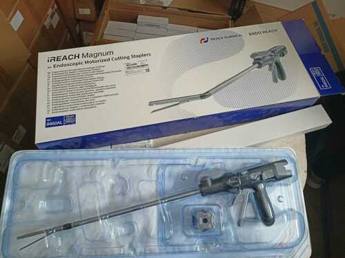Endoscopic Linear Stapler - Steel Material, One-handed Operation, Multiple Use | Convenient Reload Exchange, Reduces Infection Risk During Surgery