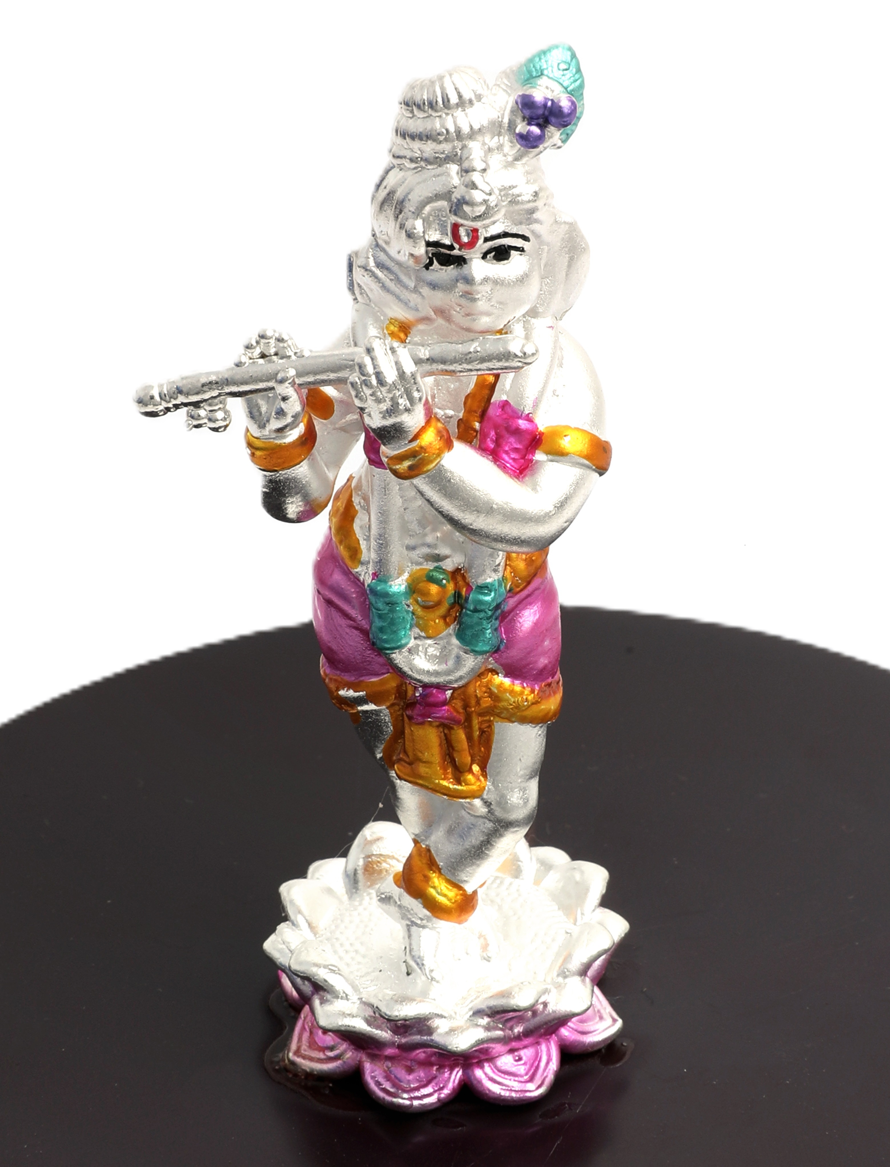 New Design Silver Shree Krisna Statue(murti)