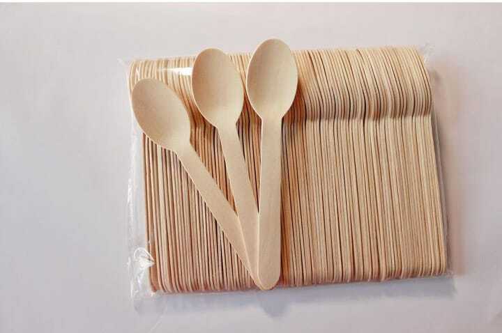 Wooden Spoon - Natural Wood Material, 12 Inches Long | Ideal For Cooking, Serving, And Baking With Ergonomic Grip