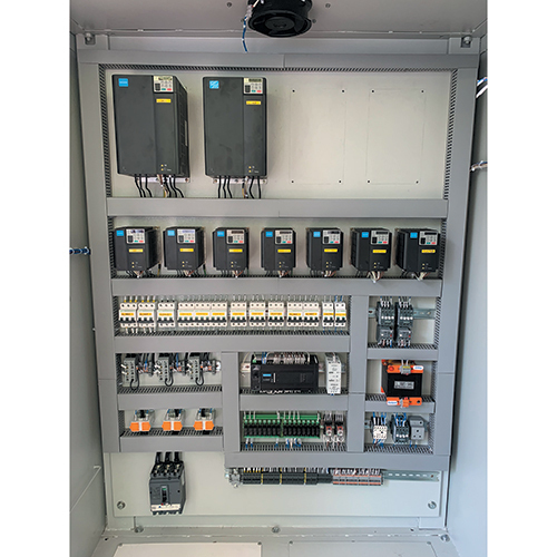 Industrial Control Panel - Mild Steel, Grey Powder-Coated Surface Finish | First-Class Standard, Durable Warranty Included