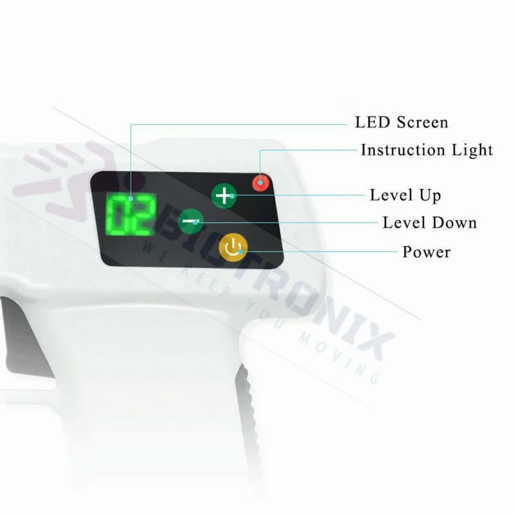 Next-level Chiropractic Care Electrical 400n Force Impulse Gun, For Digital Spine Realignment Tool