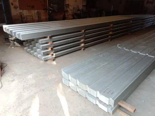 Essar Metal Roofing Sheets - Galvanized Steel, 3mm Thickness, Metallic Finish | Durable, Weather-resistant, Aesthetic Appeal For Various Applications