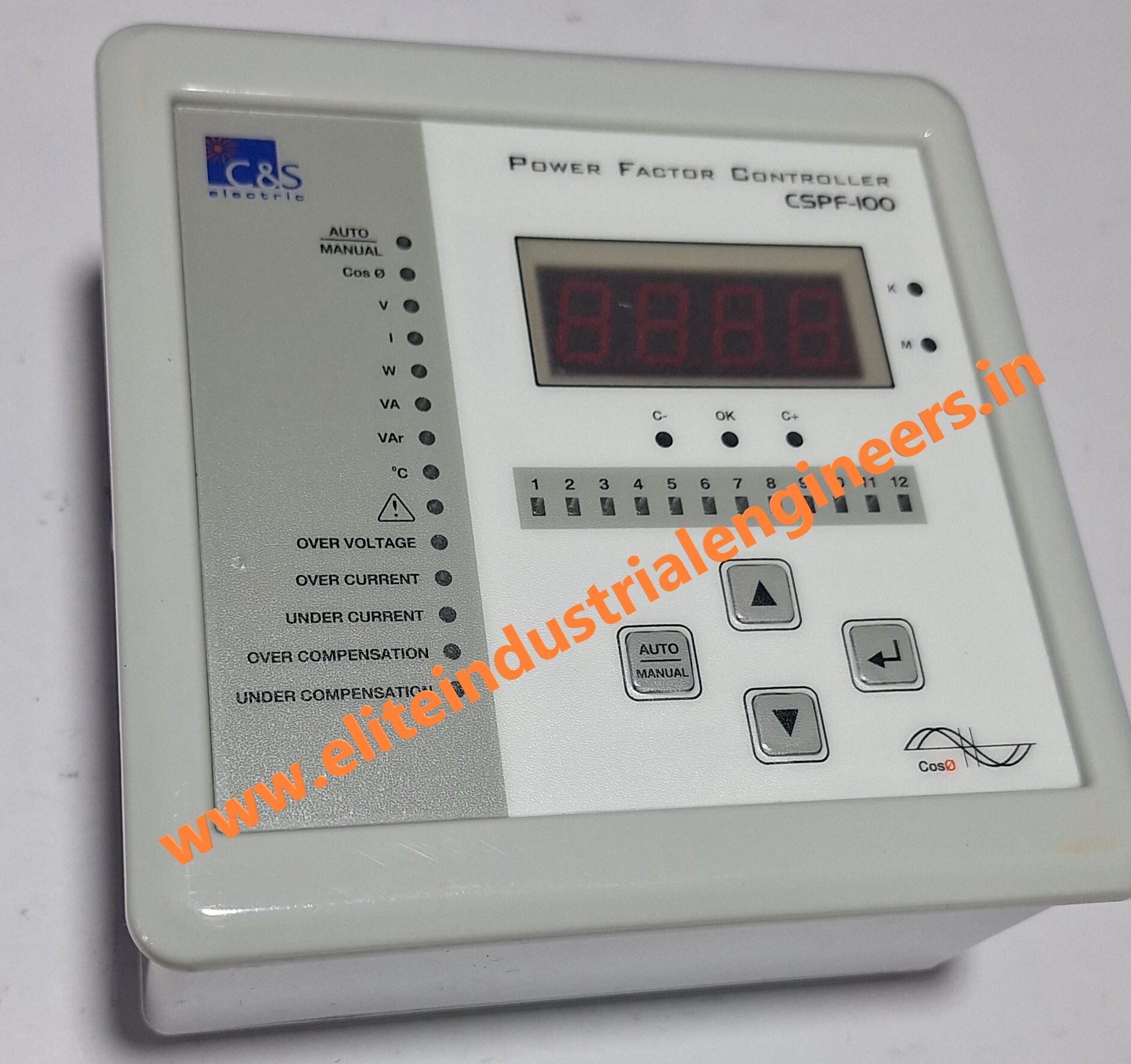 C&s 8 Stage Apfc Power Factor Controller