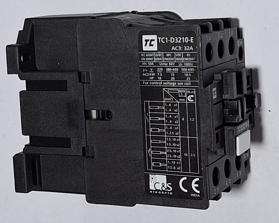 C&s Contactor Tc1d3210e M5 - Automation Grade: No