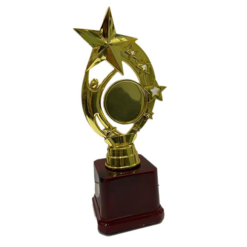 Metal Star Trophy - High-quality Metal, Customized Logo | Professional Art And Collectible In Various Colors