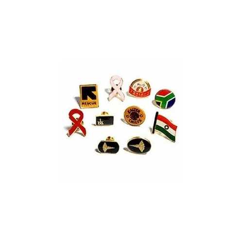 Metal Lapel Pin - Color: Multicolour