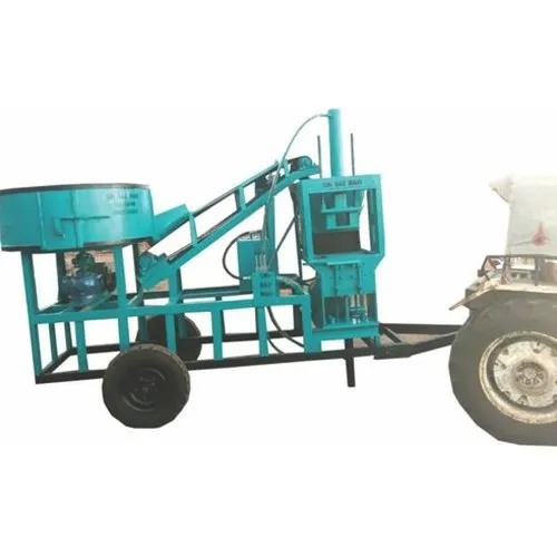 सेमी ऑटोमेटिक मूवेबल ब्लॉक मेकिंग मशीन