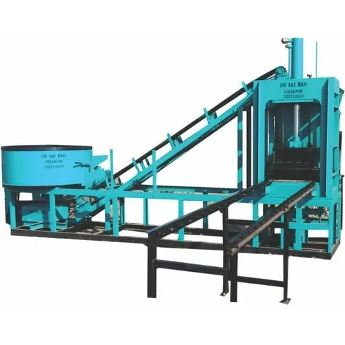 6.3KW सेमी ऑटोमैटिक फ्लाई ऐश ब्रिक मशीन