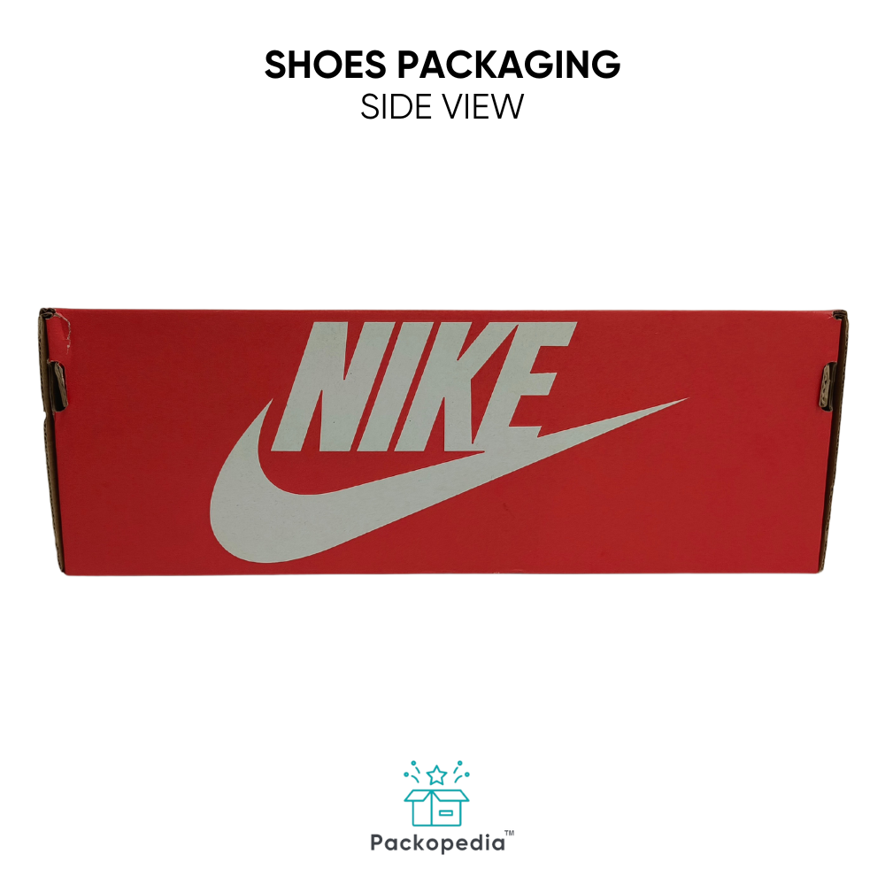 Customized Shoes Packaging Boxes - Corrugated Board, Multicolour With Embossing | Rectangular Design For Shoe Protection