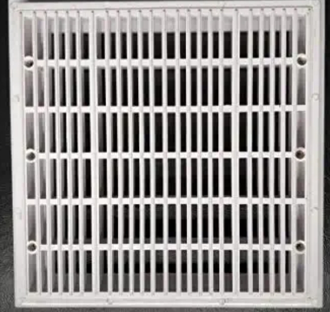 Pvc Abs White Pool Square Main Drain