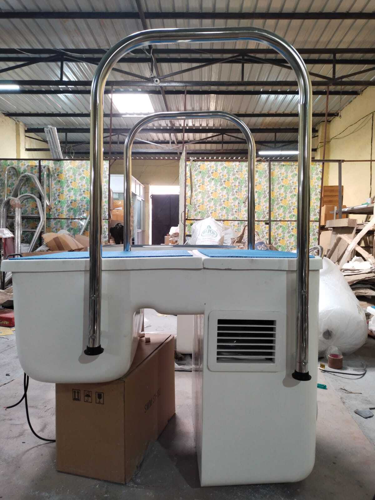 Wall Mount Filtration Unit - Durable Pvc, Customized Size, Sleek White Color | Industrial Pool Filtration Solution, Space-saving Design, One Year Warranty
