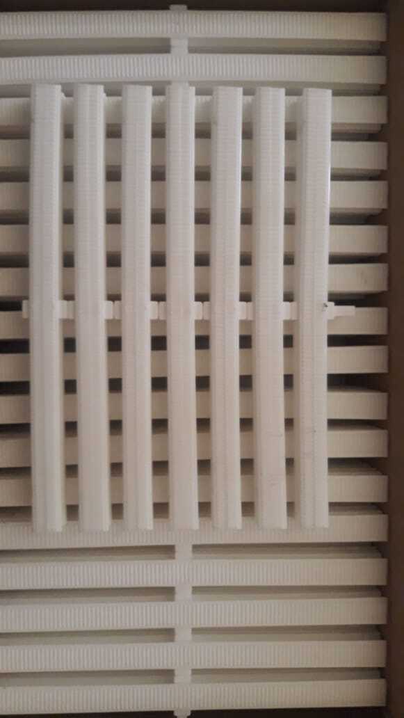 Single Pin Pool Gratings - Industrial Use | Durable White Gratings In Various Sizes For Reliable Drainage Solutions