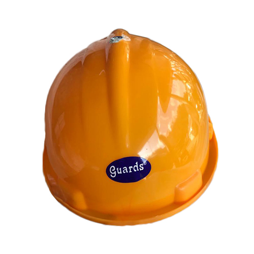 Yellow Safety Helmet - FRP Material, Open Face Design , Various Sizes & Colors Available, Personal Safety for Workplace Environments