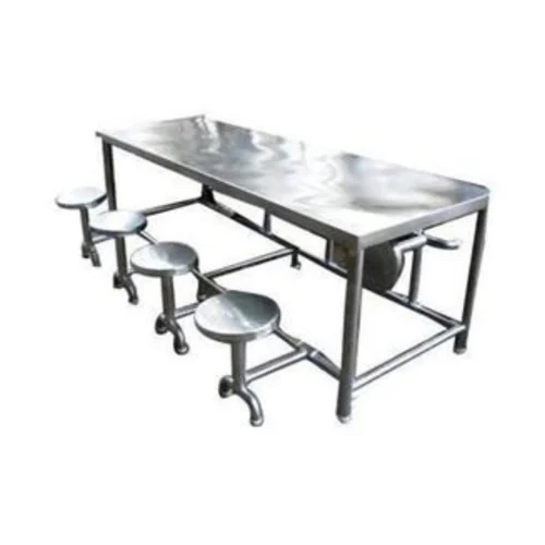 Stainless Steel Rectangular Dinning Table - Features: Good Quality