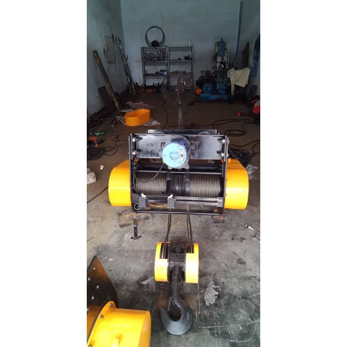 Heavy Duty Electric Wire Rope Hoist - Capacity: 5000 Kg