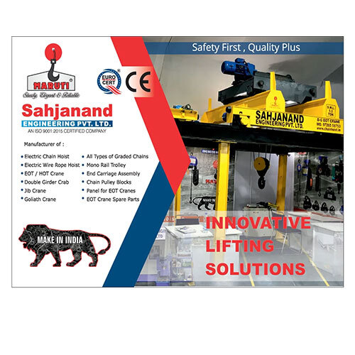 Heavy Machinery Hoist - Capacity: 3 Ton