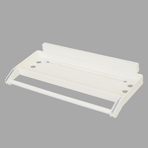 Wall Shelf - Color: White & Brown
