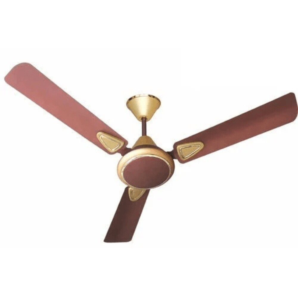 3 Blade Ceiling Fan - Color: Brown