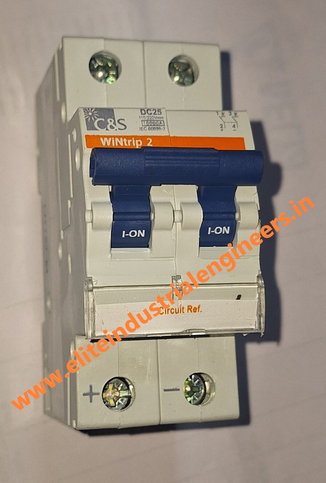 C&s Mcb 25a 2 Pole - Automation Grade: No