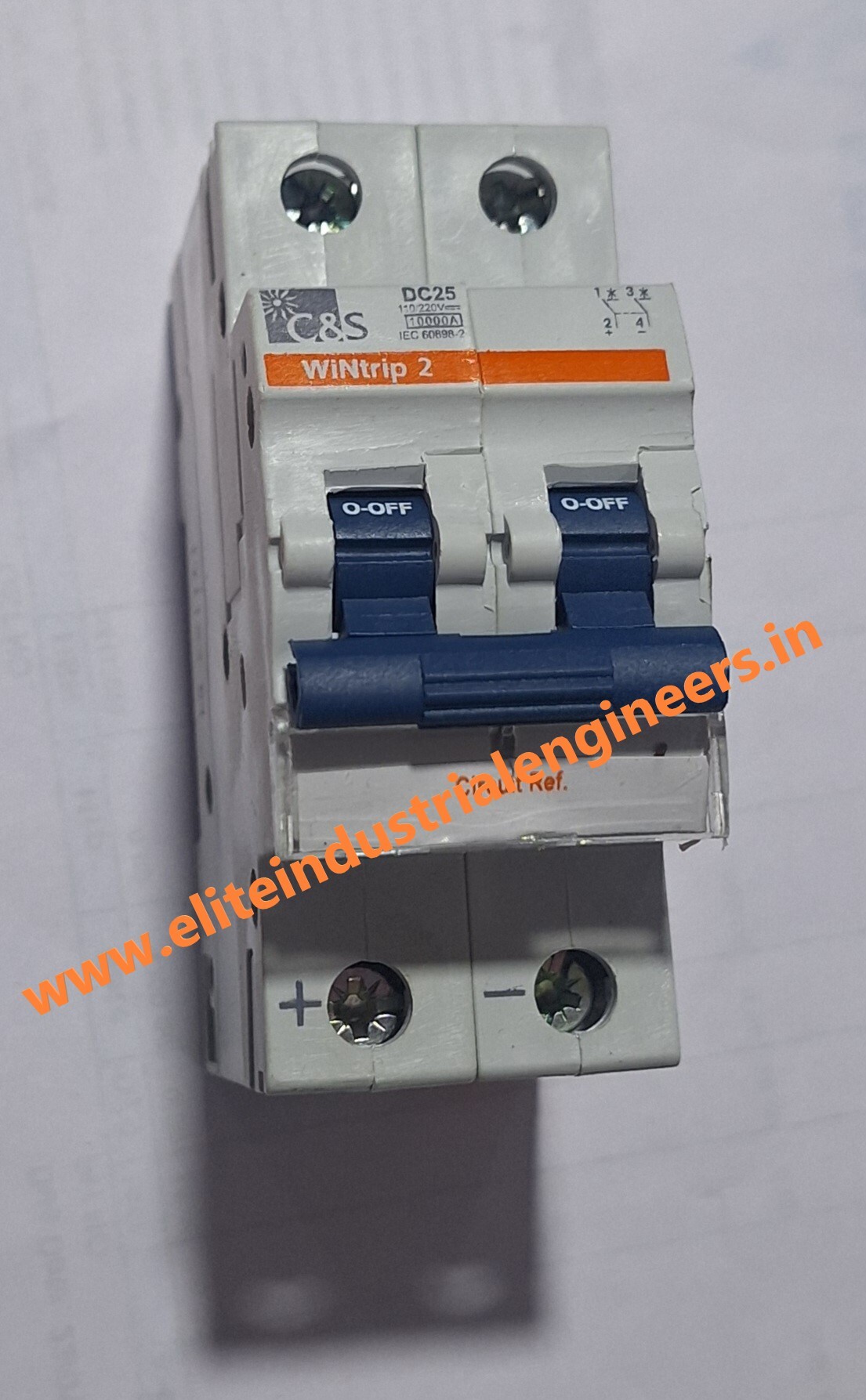 C&s Mcb 25a 2 Pole - Automation Grade: No