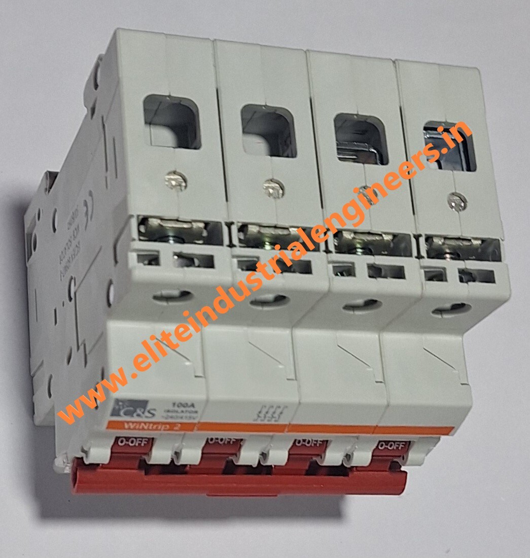 C&s Isolator Mcb 4pole 100a - Automation Grade: No