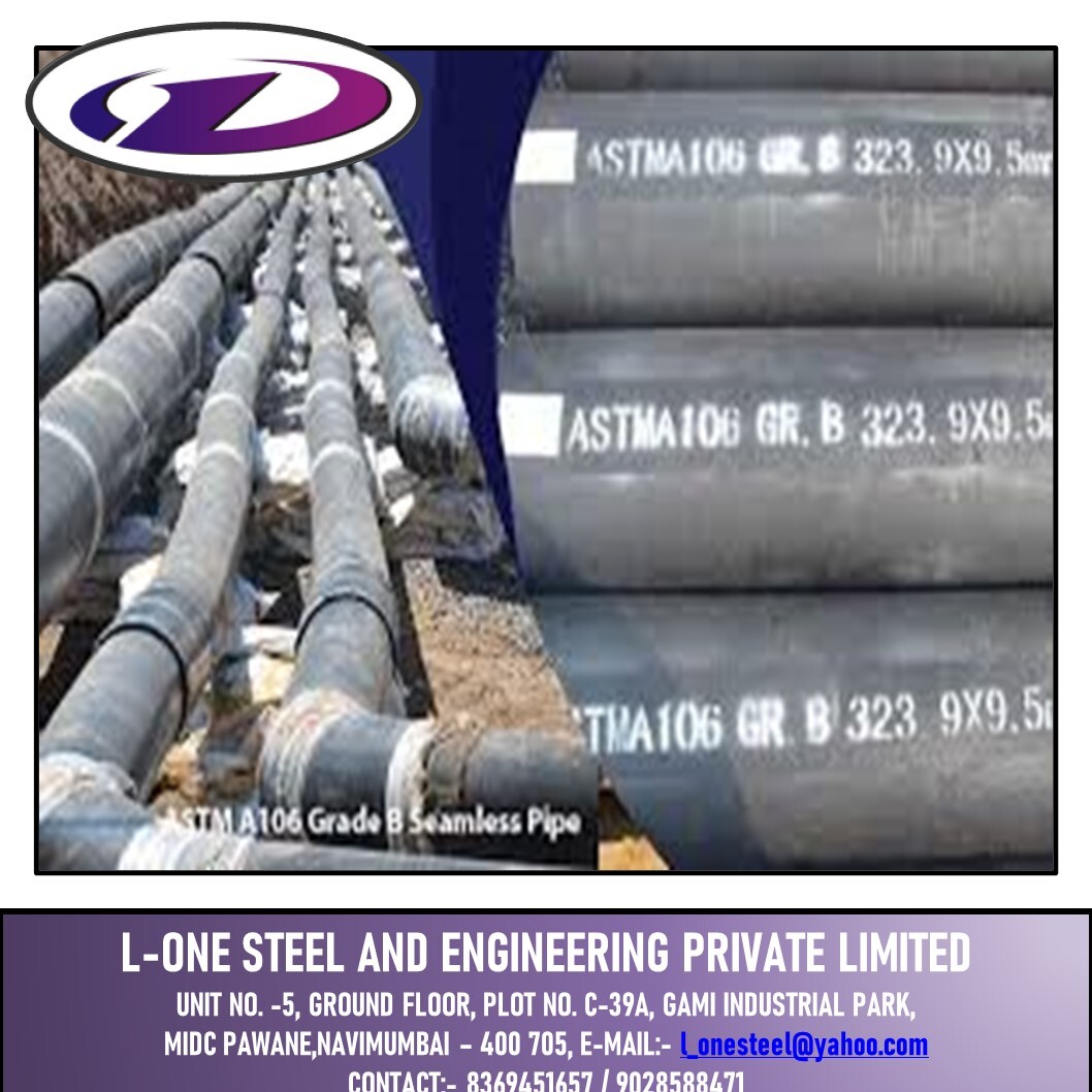 Ms Seamless Pipe - 6 M Length, Black Mild Steel, Industrial Grade, Strip Shape | Durable, Polished Finish, Reliable For Construction