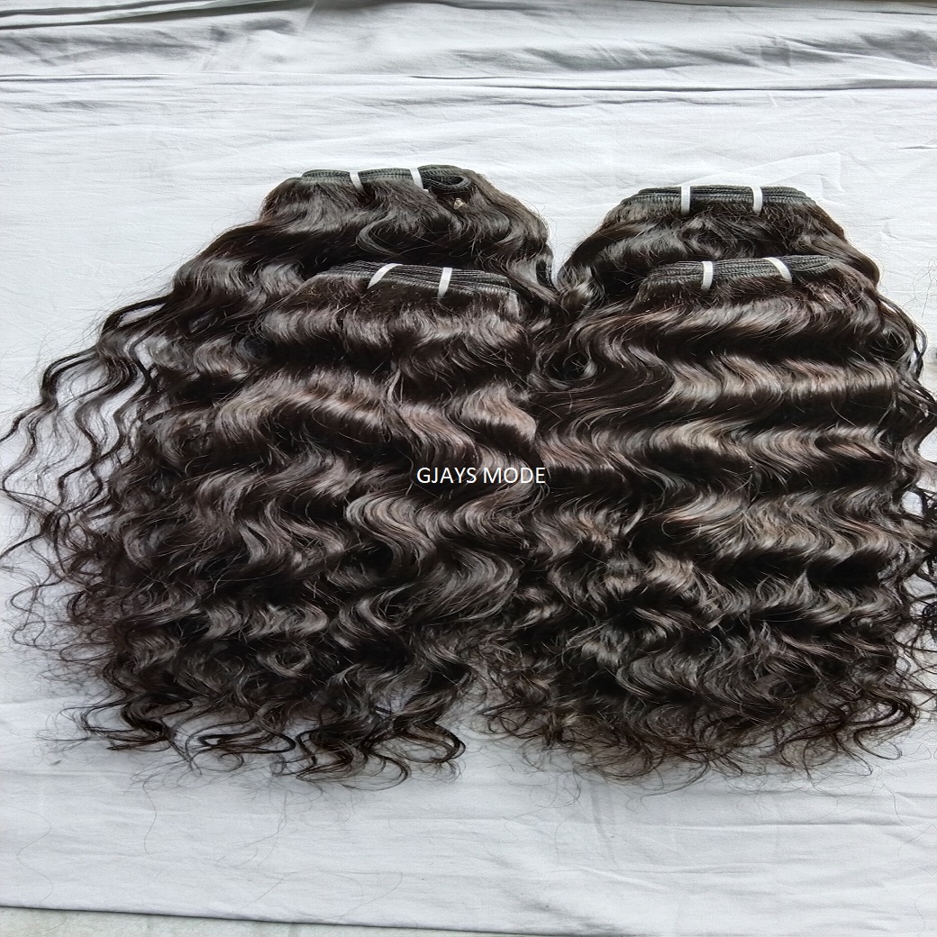 Indian Natural Curly Human Hair - Application: Profesional