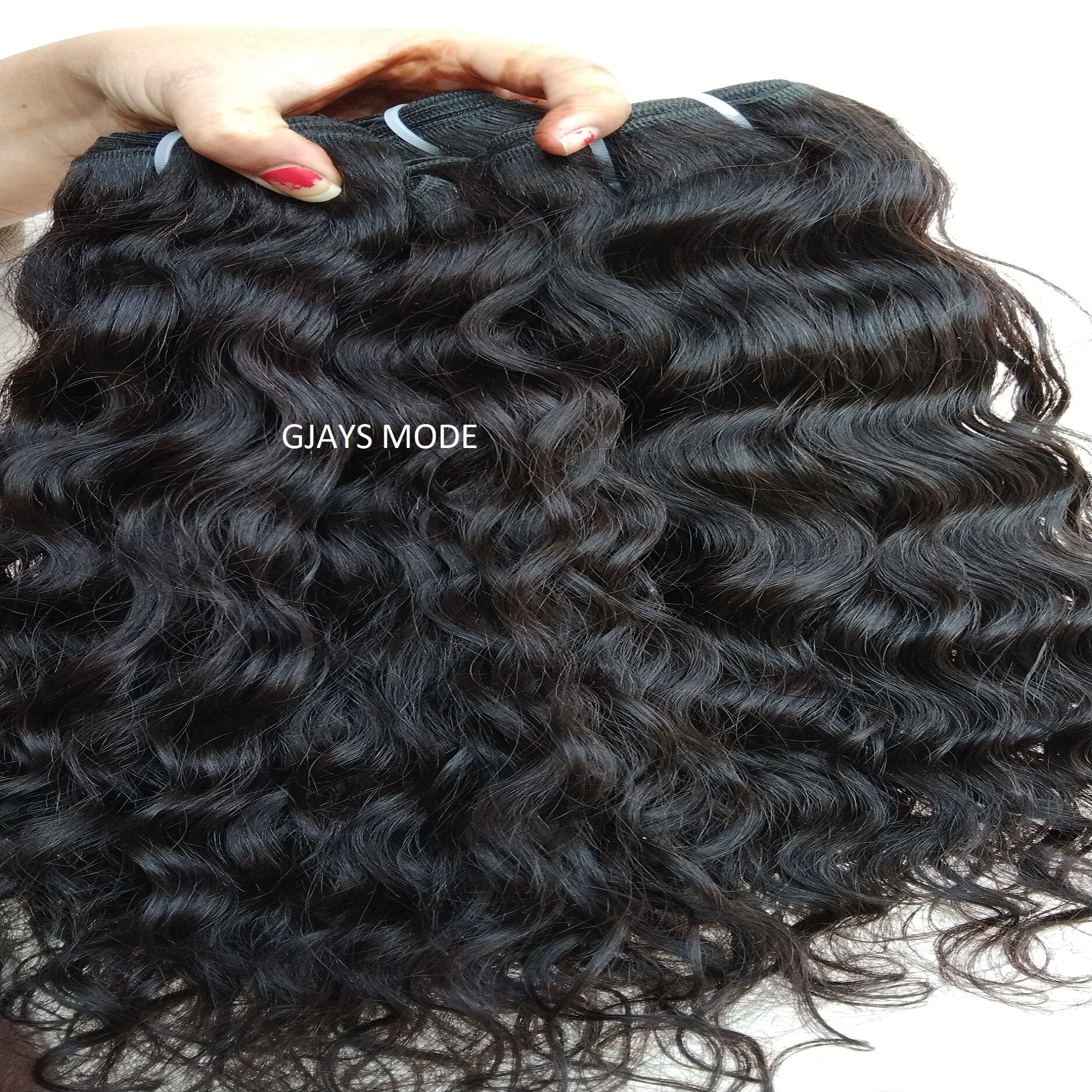 Indian Natural Curly Human Hair - Application: Profesional