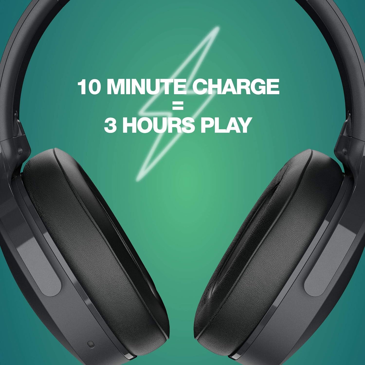 Skullcandy Hesh Anc Bluetooth Wireless Over-ear Headphones With Mic (Black) - 250g, 22 Hours Battery Life, 40mm Drivers, Active Noise Canceling, Ambient Mode