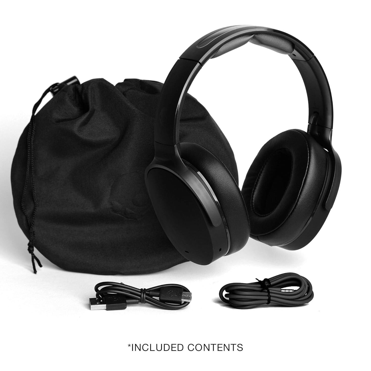 Skullcandy Hesh Anc Bluetooth Wireless Over-ear Headphones With Mic (Black) - 250g, 22 Hours Battery Life, 40mm Drivers, Active Noise Canceling, Ambient Mode