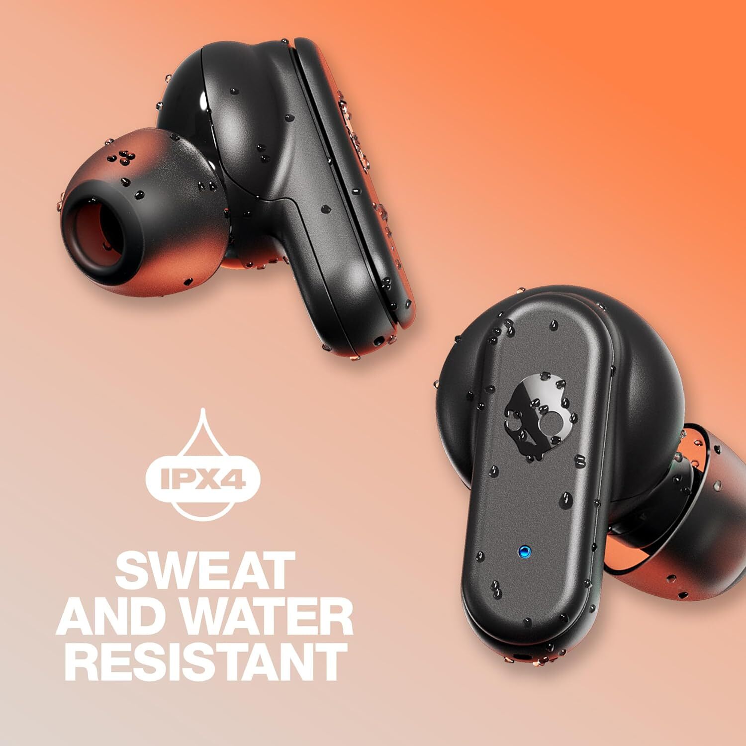 Skullcandy Dime 3 In-ear Wireless Earbudsmultipoint Pairing 20 Hr Battery Microphone- Black