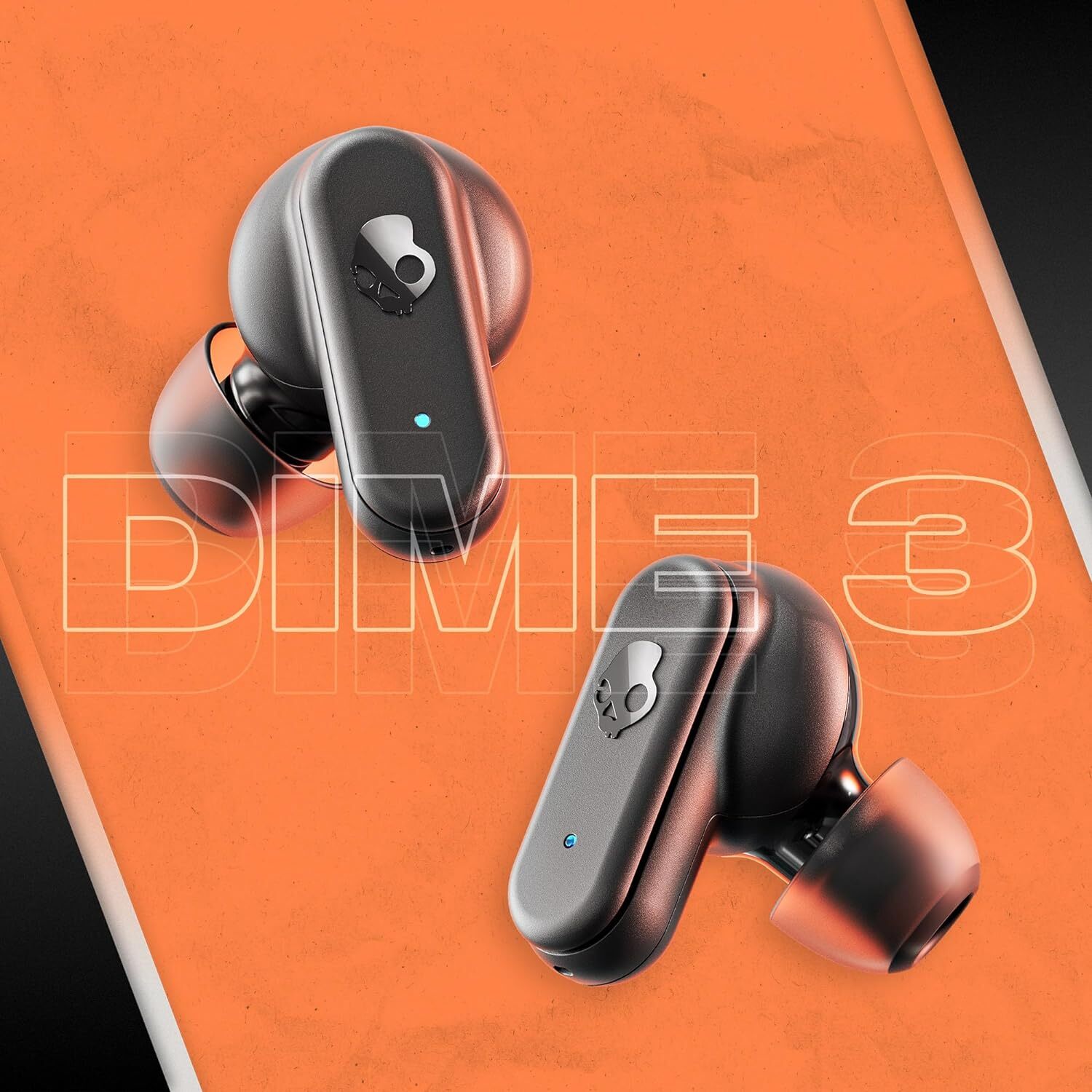 Skullcandy Dime 3 In-ear Wireless Earbudsmultipoint Pairing 20 Hr Battery Microphone- Black