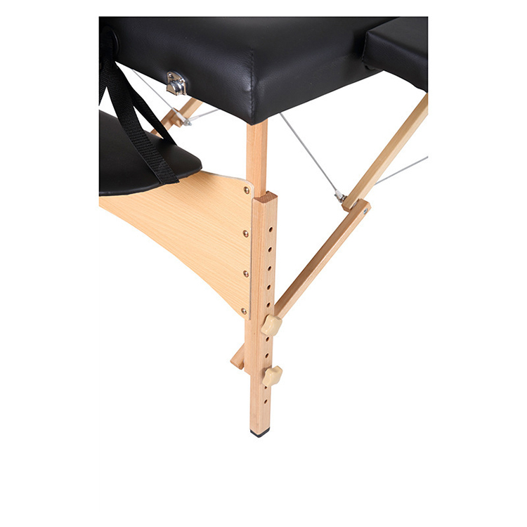 Folding Portable Massage Bed - Heavy-duty Foam Padding Adjustable Height 24-34" | Lightweight Design With Carry Bag Ergonomic Support For All Users