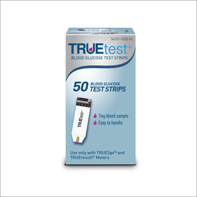 Blood Glucose True Test Strips
