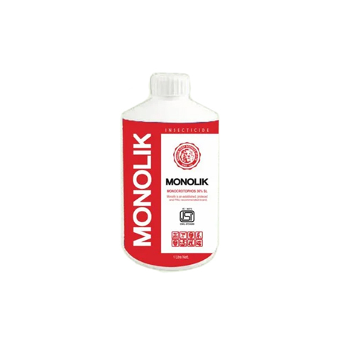 Monocrotophos 36 SL Insecticide - 1 Litre Liquid, 98-100% Purity, Slow-Release Formula for Long-Lasting Pest Control
