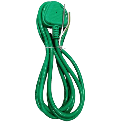 3 Pin Green Cord Wire - High-Quality PVC, 25V Rated Voltage, Various Colors | Ideal for Commercial Use, 6-12 Months Warranty