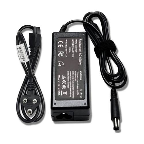 Hp Laptop Adapter - Pvc Material 220v Size | Lightweight Durable Ideal For Travel And Home Use 6-12 Month Warranty