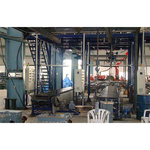 Plc Operated Conveyors For Oil Filling System - Color: Blue