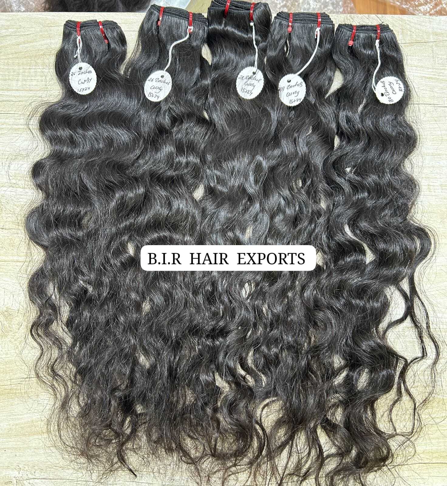 Raw Indian Curly Human Hair Extensions - 10inch To 40inch, Remy Hair, Natural Color, Weaving Style