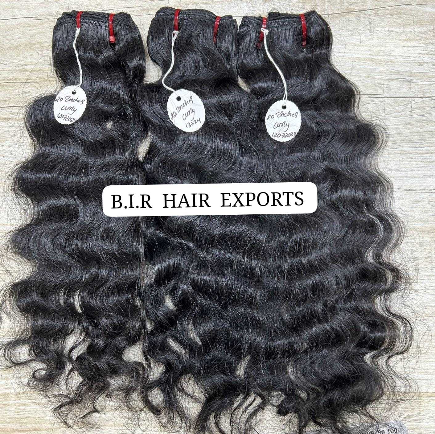 Raw Indian Curly Human Hair Extensions - 10inch To 40inch, Remy Hair, Natural Color, Weaving Style