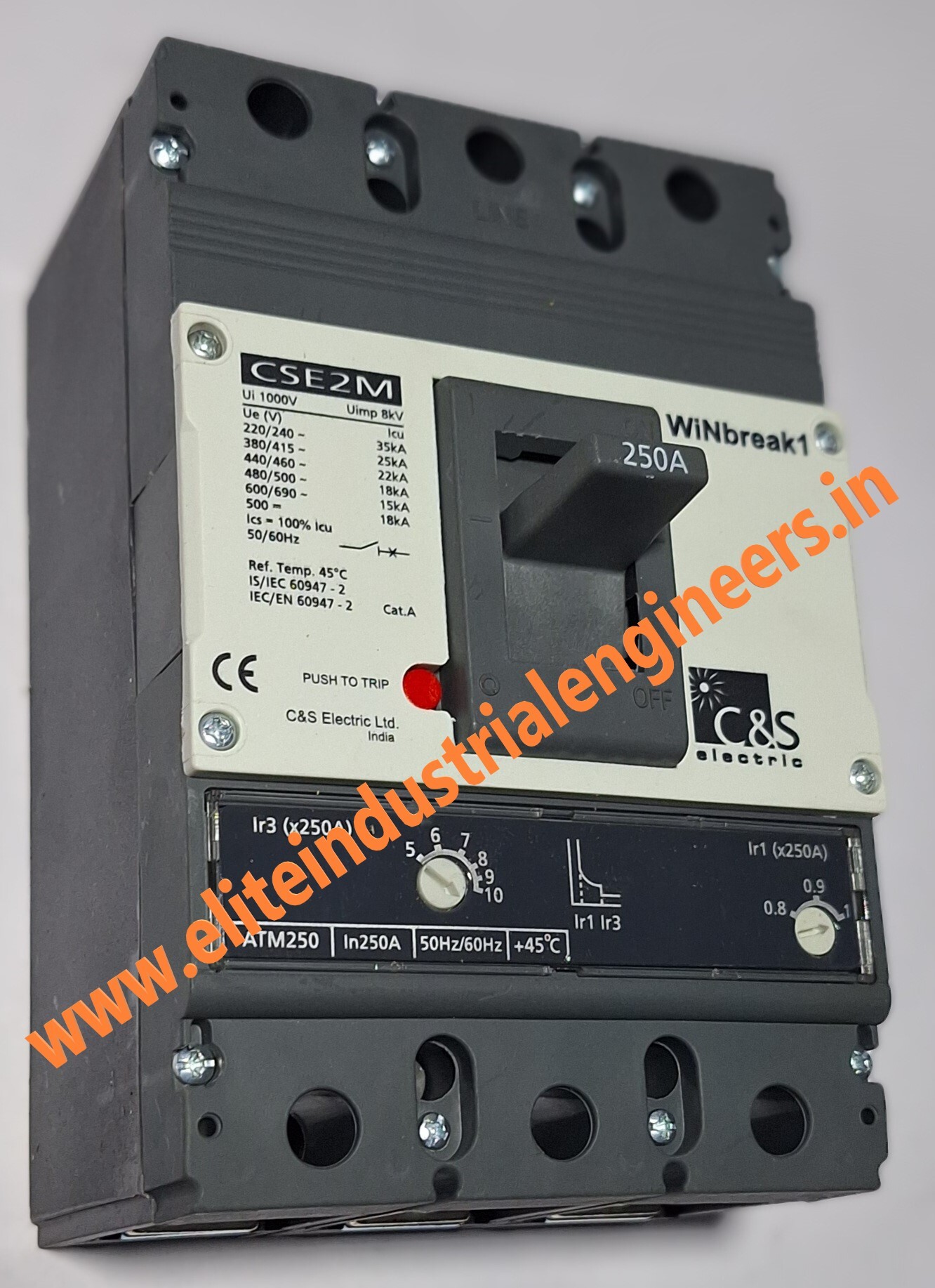 C&s Mccb 250a 3pole - Automation Grade: No