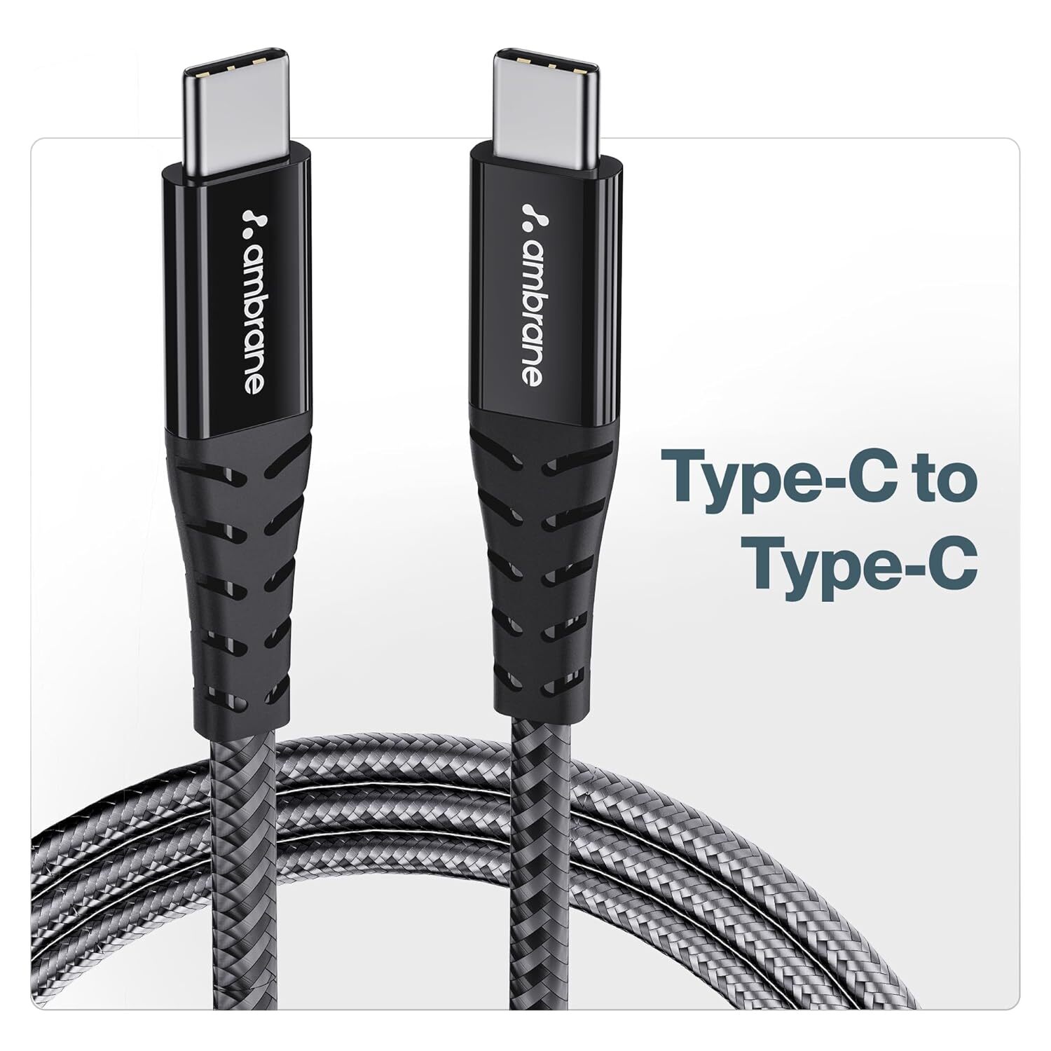 Fast Charging Type C To Type C Cable For Smartphones, Tablets, Laptops, Etc, 480mbps Data Sync