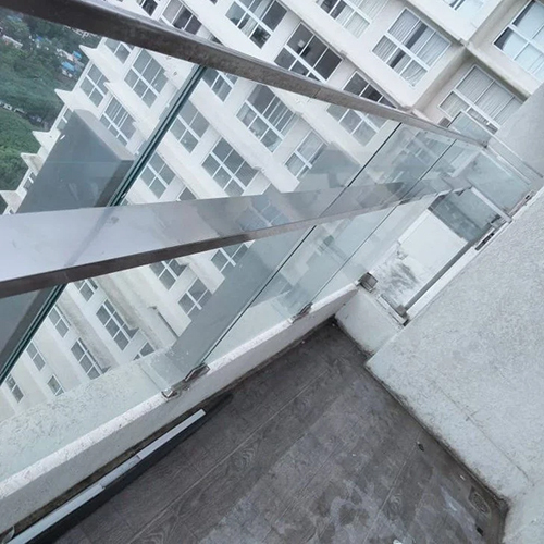 Balcony Toughened Glass Railing - Feature: Rodent Proof at Best Price ...