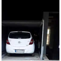 चार पोल दो स्तर गड्ढा कार पार्किंग प्रणाली